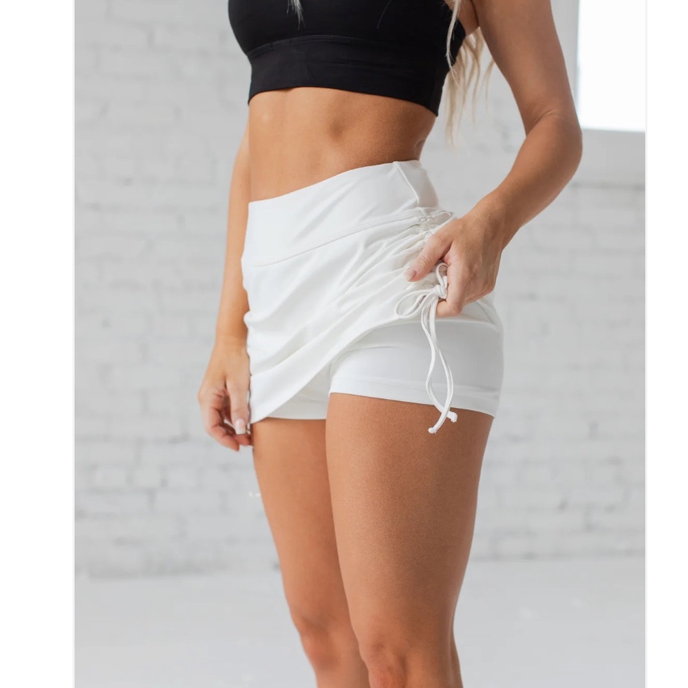 Savvi Riley Skort With Adjustable Side Ties